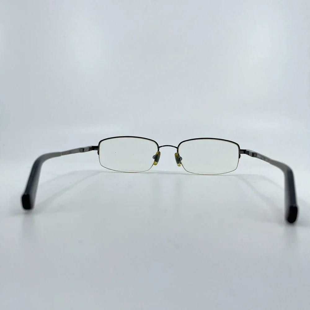 NIKE 8026 / 060 Gunmetal‎ Gray Half-Rimless Eyeglasses Frames H7252